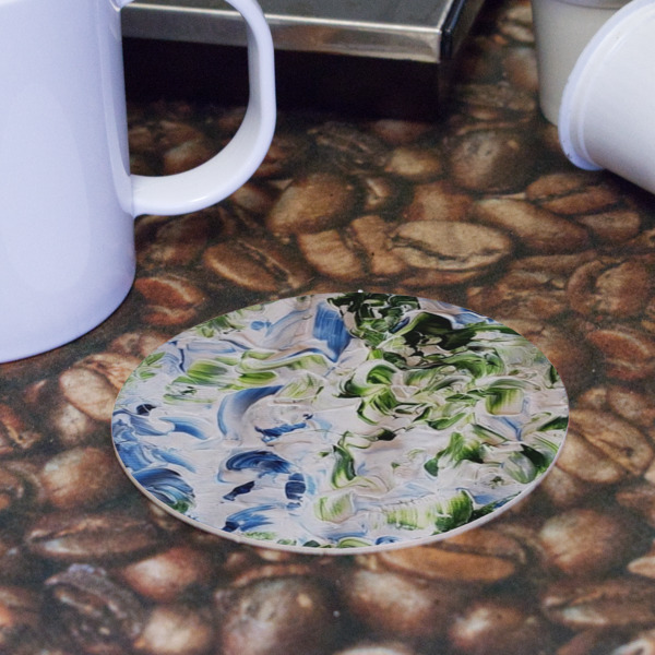 Custom Design - Round Paper Coaster - Front