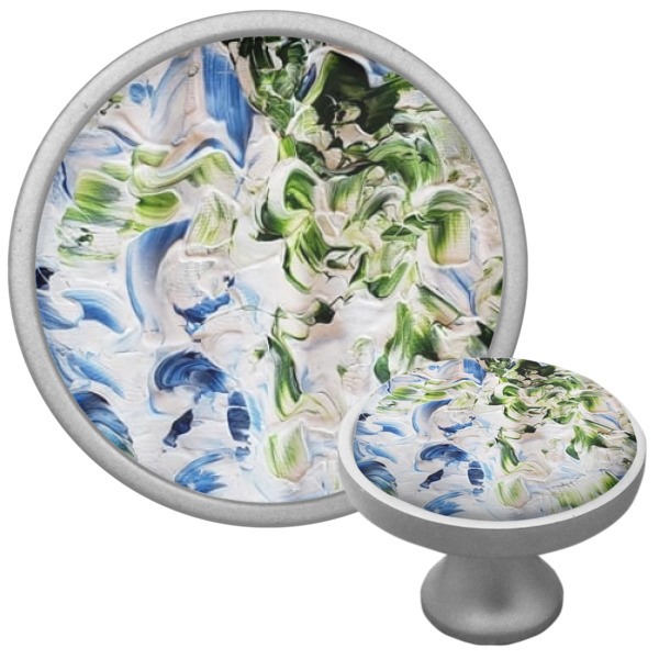 Custom Design - Cabinet Knob - Nickel - Multi Angle