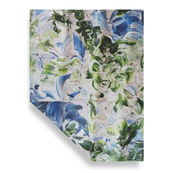 Custom Design - Garden Flags - Large - Double Sided - FRONT FOLDED