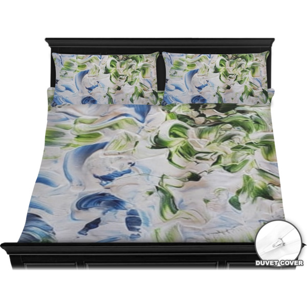 Custom Design - Bedding Set - King - Duvet - On Bed