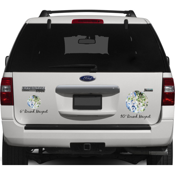 Custom Design - Personalized Car Magnets on Ford Explorer