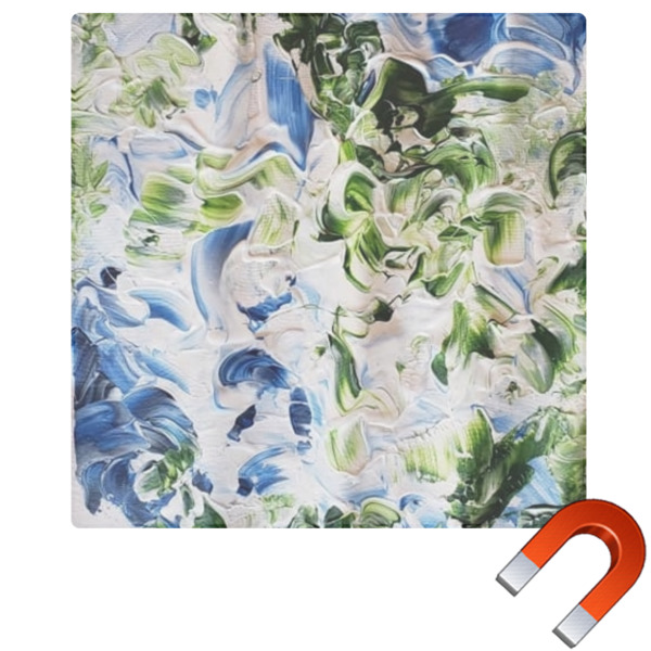 Custom Design Your Own Square Car Magnet - 6"