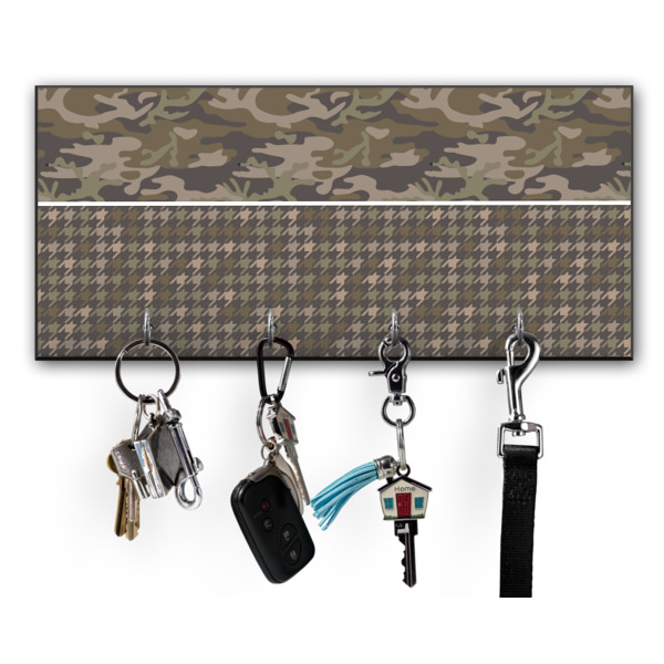 Custom Design Your Own Key Hanger w/ 4 Hooks