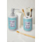 Custom Design - Ceramic Bathroom Accessories - LIFESTYLE (toothbrush holder & soap dispenser)