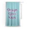 Custom Design - Custom Curtain With Window and Rod