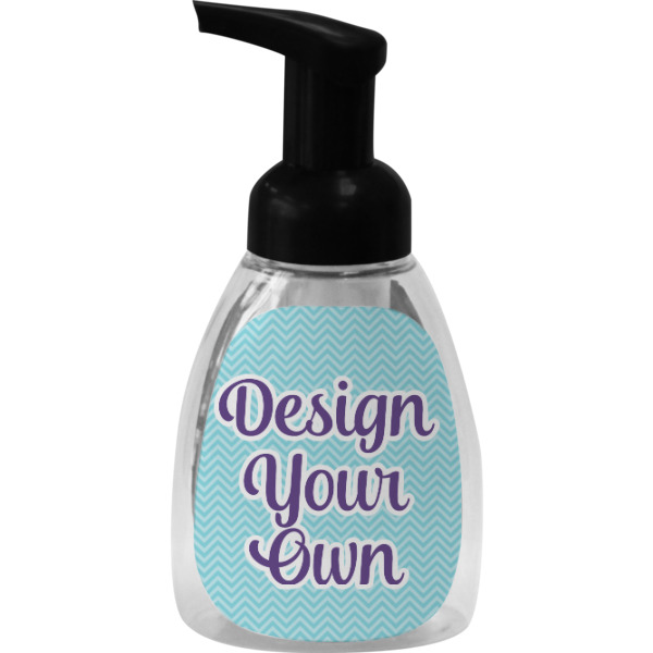 Custom Design Your Own Foam Soap Bottle - Black