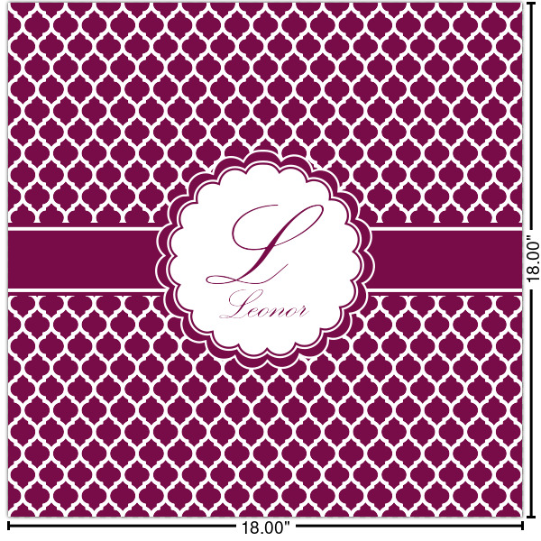 Custom Moroccan Cabinet Decal - Medium (Personalized)