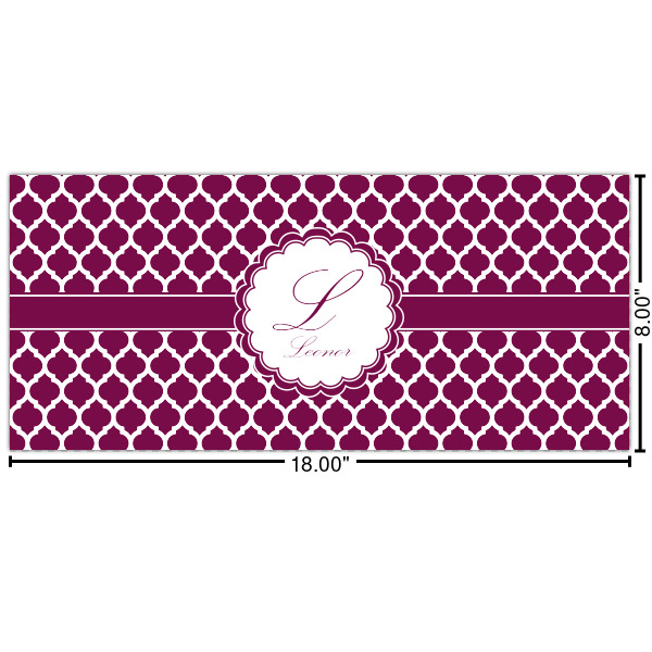 Custom Moroccan Cabinet Decal - Small (Personalized)