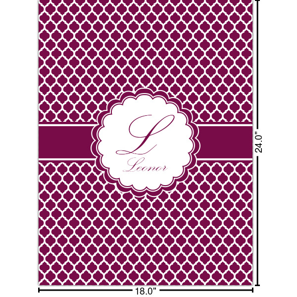 Custom Moroccan Cabinet Decal - Large (Personalized)