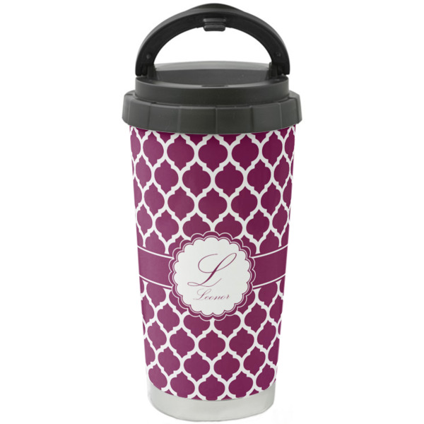 Custom Moroccan Stainless Steel Coffee Tumbler (Personalized)