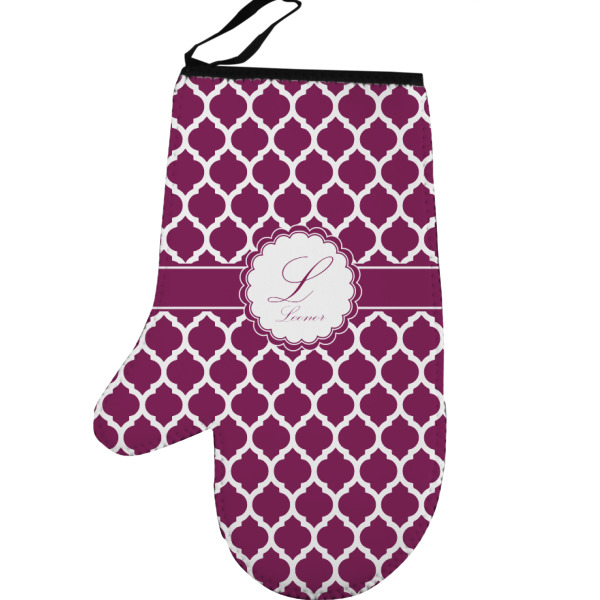 Custom Moroccan Left Oven Mitt (Personalized)