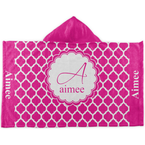 Custom Moroccan Kids Hooded Towel (Personalized)