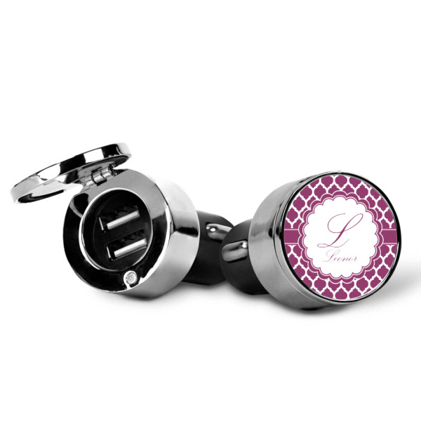 Custom Design - USB Car Charger - Open & Closed