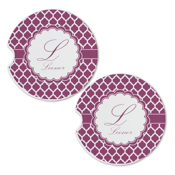 Custom Design - Sandstone Car Coasters - Set of 2
