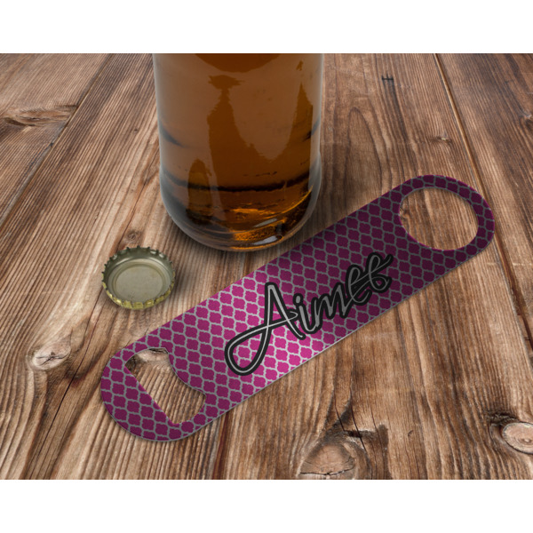 Custom Design - Bottle Opener - In Use
