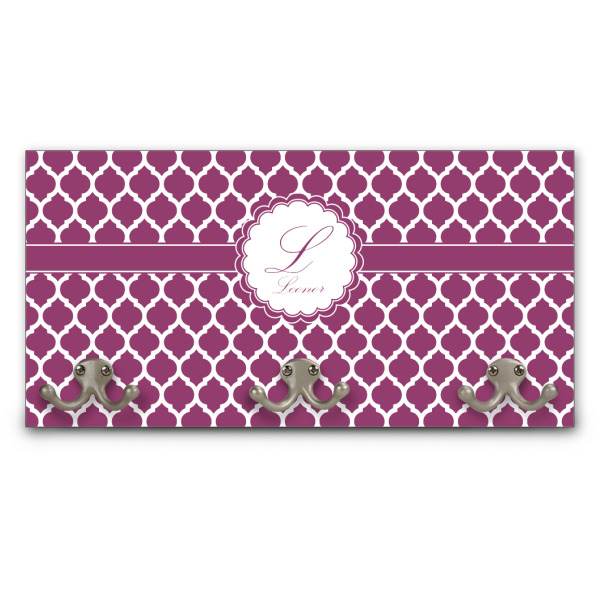 Custom Moroccan Wall Mounted Coat Rack (Personalized)