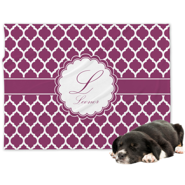 Custom Moroccan Dog Blanket (Personalized)