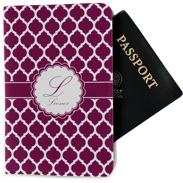 Custom Moroccan Passport Holder - Fabric (Personalized)