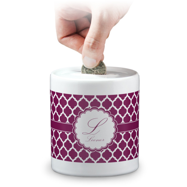 Custom Moroccan Coin Bank (Personalized)