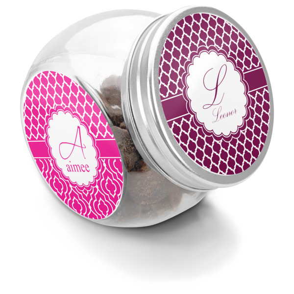 Custom Moroccan Puppy Treat Jar (Personalized)