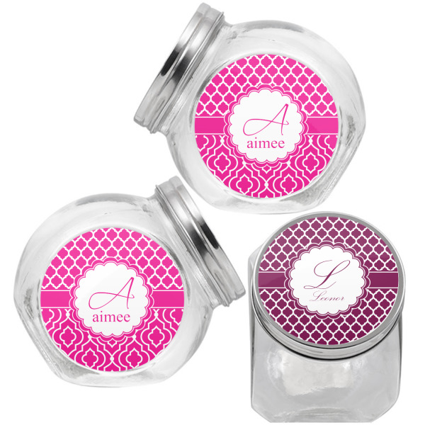 Custom Design - Puppy Treat Jar - Top Left Right