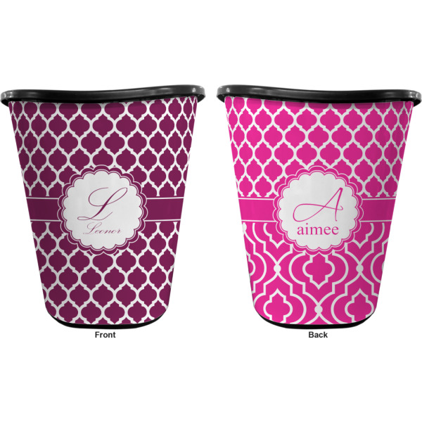 Custom Design - Waste Basket - Black - Double Sided - Approval