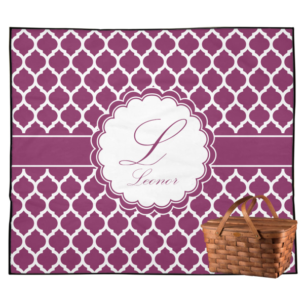 Custom Moroccan Outdoor Picnic Blanket (Personalized)