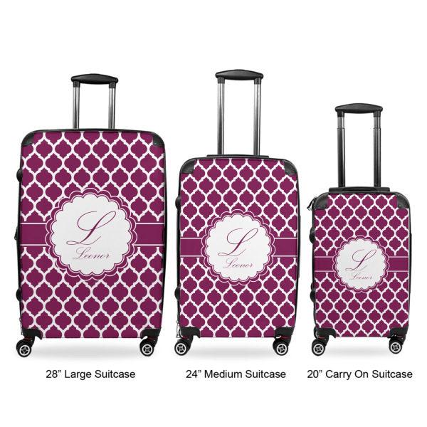 Custom Design - Luggage Bags all sizes - With Handle