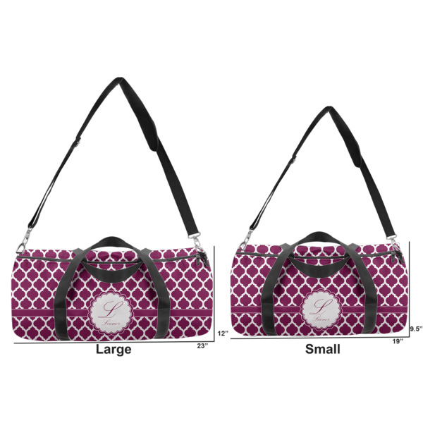 Custom Design - Duffle Bag Small and Large