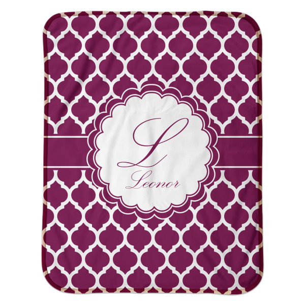 Custom Design - Baby Sherpa Blanket - Flat