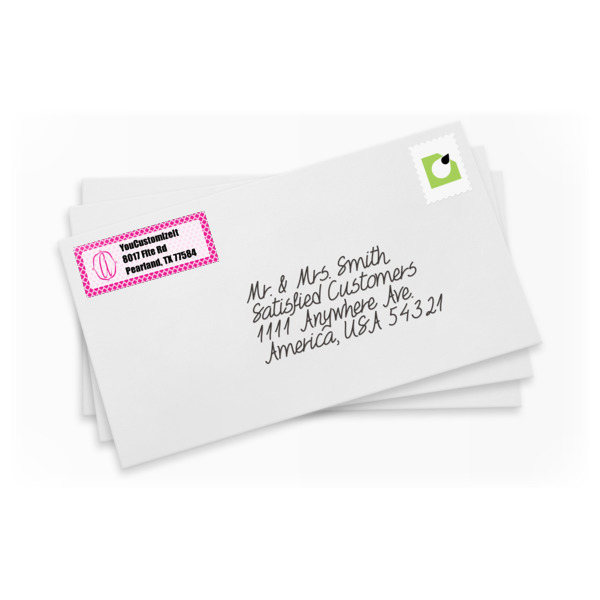 Custom Design - Mailing Label on Envelopes