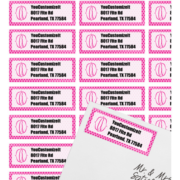 Custom Design - Mailing Label on Envelope - Multiple Labels