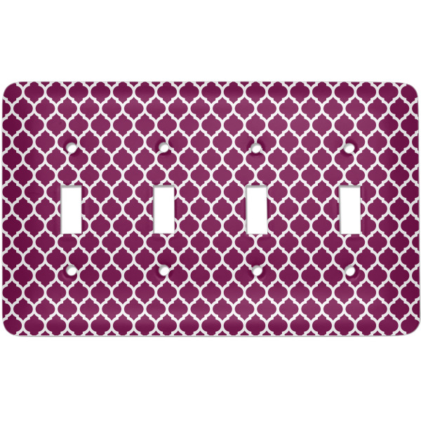 Custom Moroccan Light Switch Cover (4 Toggle Plate)