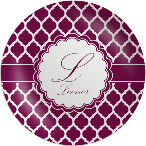 Custom Moroccan Melamine Plate (Personalized)