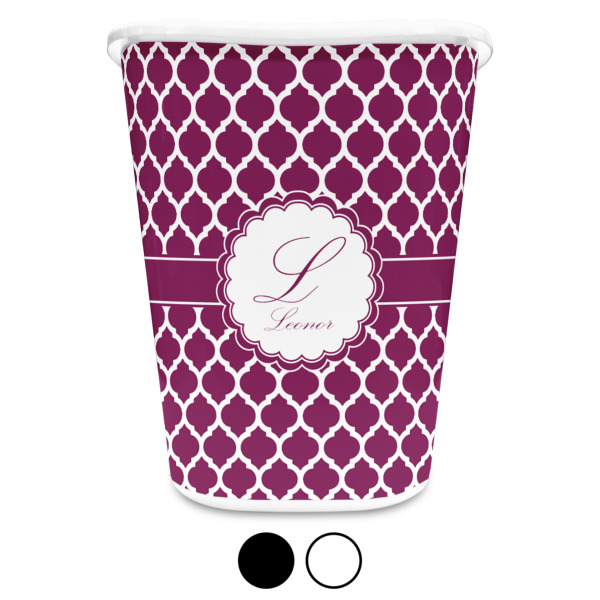 Custom Design - Waste Basket - Both Colors - Front