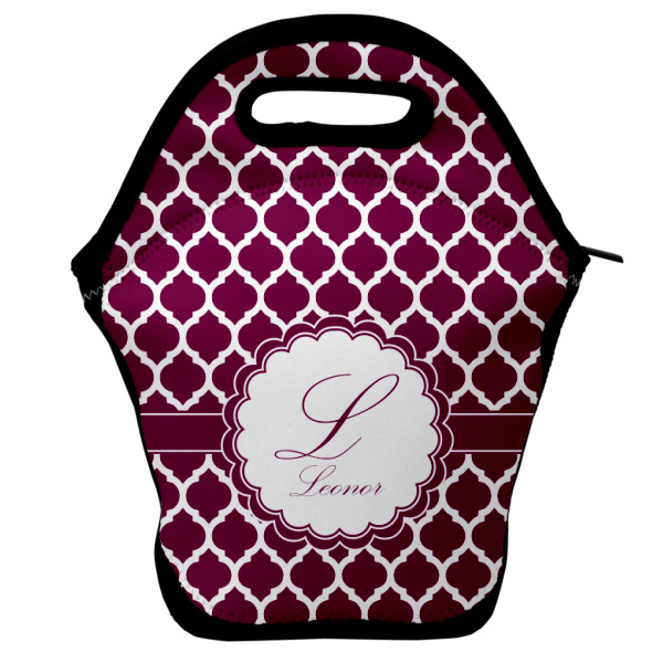 Custom Moroccan Lunch Bag w/ Name and Initial