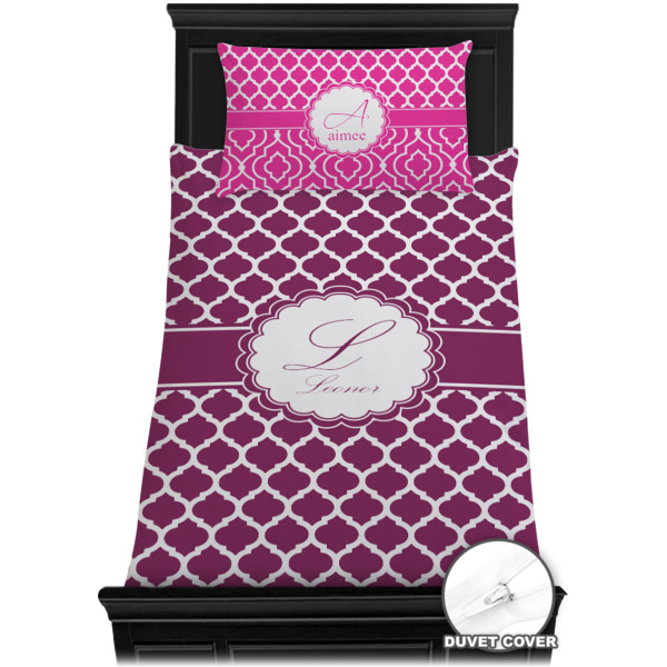Custom Design - Bedding Set - Twin XL - Duvet - On Bed