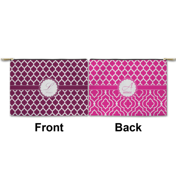 Custom Design - Small Zipper Pouch Approval (Front and Back)