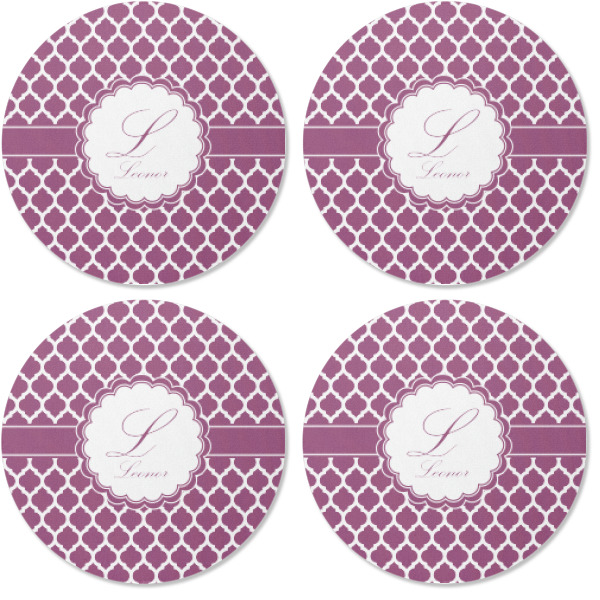 Custom Design - Coaster Round Rubber Back - Apvl