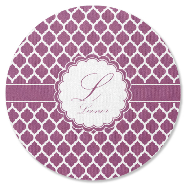 Custom Design - Round Coaster Rubber Back - Single