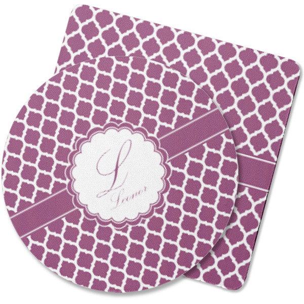 Custom Moroccan Rubber Backed Coaster (Personalized)