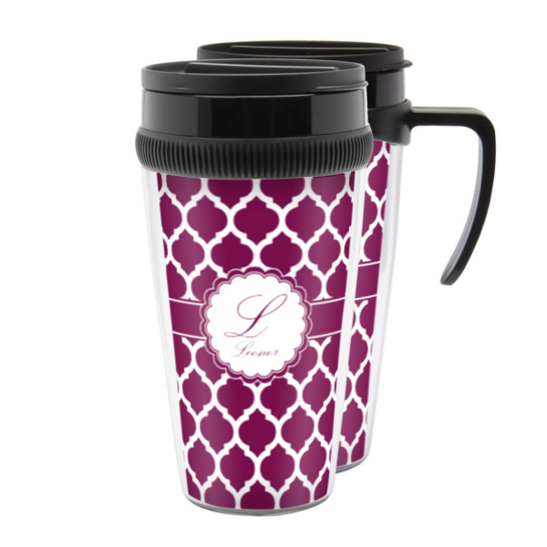 Custom Moroccan Acrylic Travel Mug (Personalized)