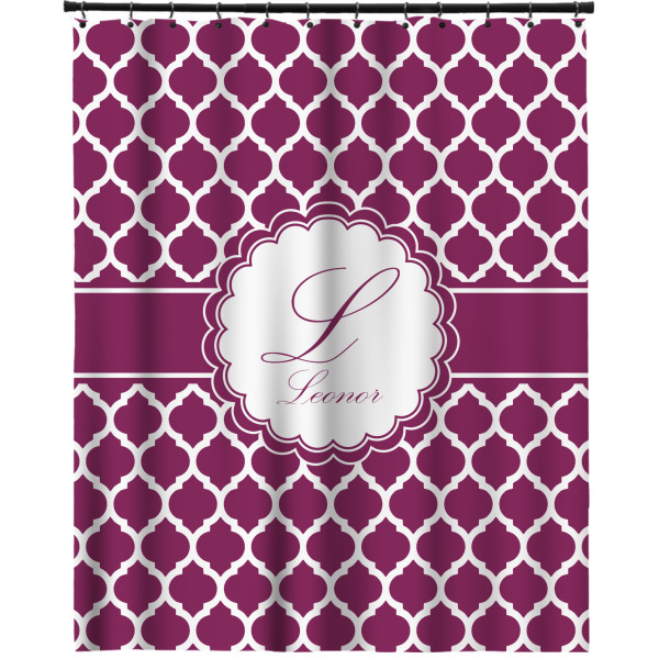 Custom Moroccan Extra Long Shower Curtain - 70"x84" (Personalized)