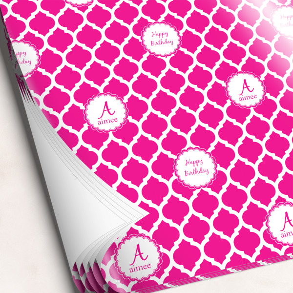 Custom Moroccan Wrapping Paper Sheets (Personalized)