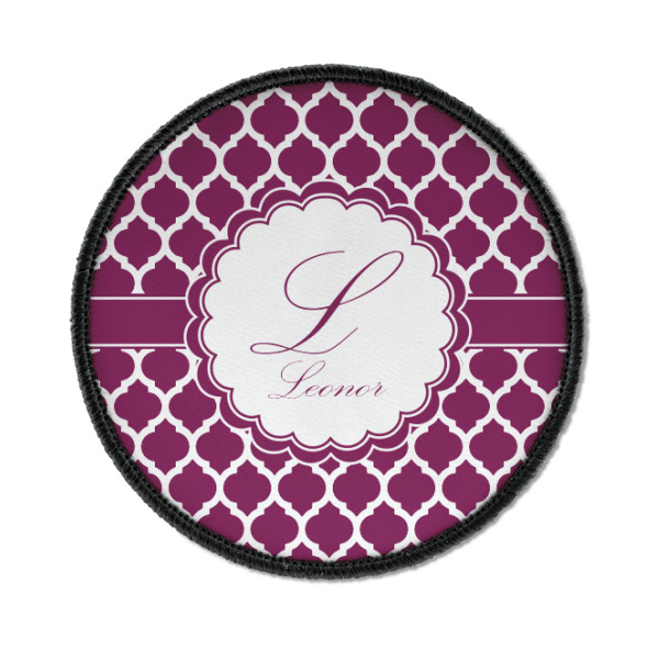 Custom Design - Iron On Patch - Round - Front