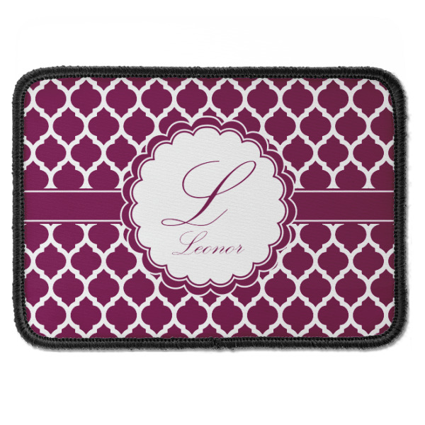 Custom Design - Iron On Patch - Rectangle - Front