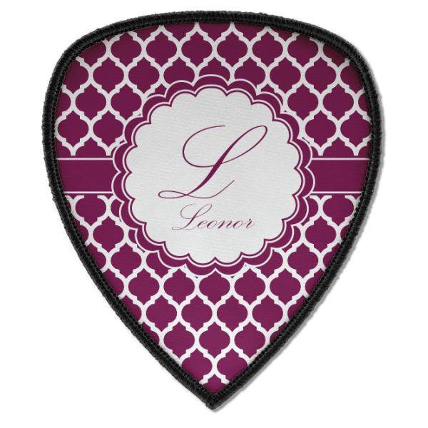 Custom Design - Iron On Patch - Shield - Style A - Front