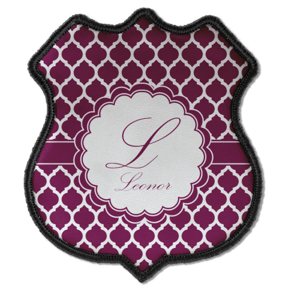Custom Design - Iron On Patch - Shield - Style C - Front