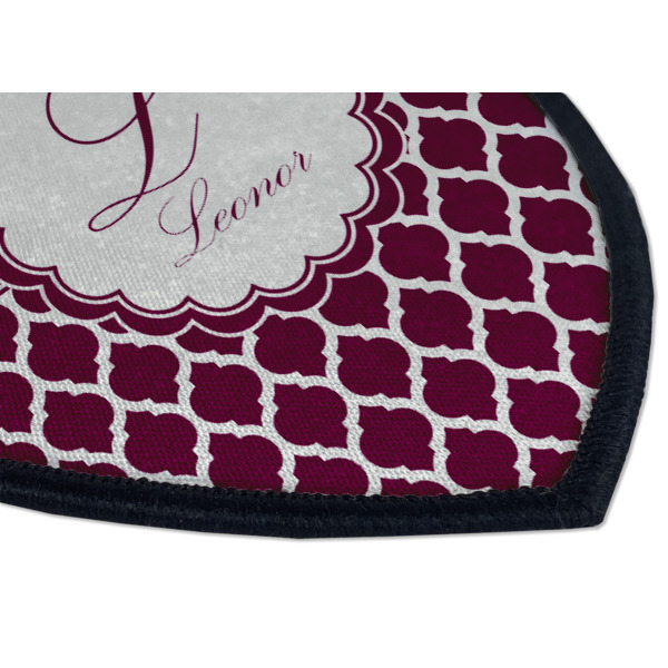 Custom Design - Iron On Patch - Shield - Style B - Closeup