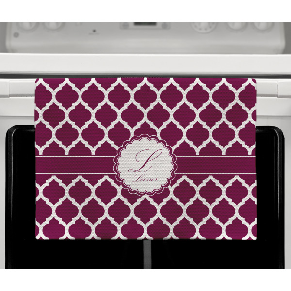 Custom Design - Waffle Weave Towel - Full Color Print - Lifestyle2 Image
